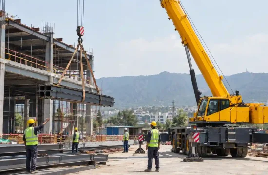 Crane Rental Services in Islamabad.sky move
