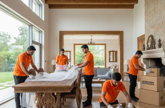 Farmhouse & Villa Shifting Services..sky move