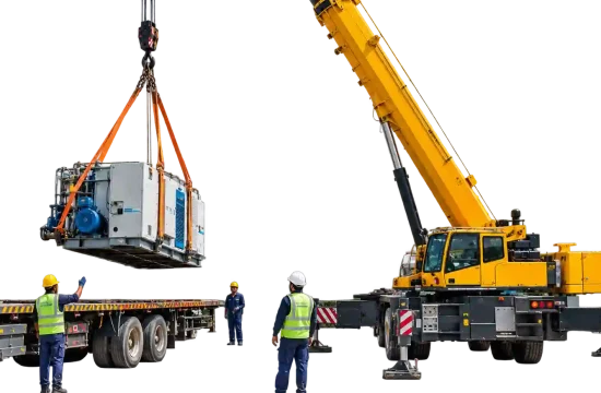 Generator & Equipment Lifting Islamabad..sky move